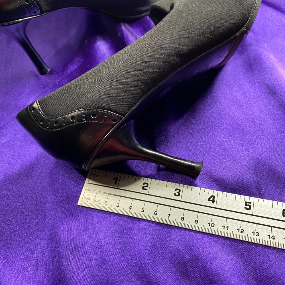 📌Carole Little Elegant Pointed Toe Leather Pumps - Picture 8 of 14